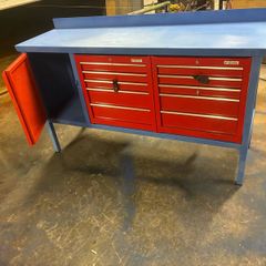 Farm yard work bench