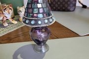 Tealight mosaic glass