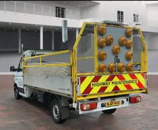 14Ft Dropside body Traffic management