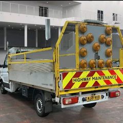14Ft Dropside body Traffic management