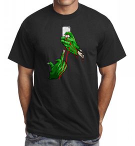 Zombie Selfie Funny Printed T-shirt Birthday Gift Present Idea
