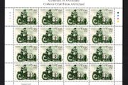 2010 Ireland Centenary of the AA (Automobile Association) in Ireland Commemorative Stamps Sheetlet Plate 1A1A1A1A Mint Never Hinged (MNH)