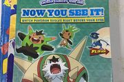 Pokemon 'Now You See It!' Book.