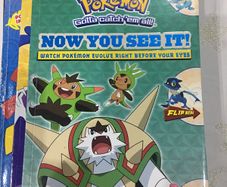 Pokemon 'Now You See It!' Book.
