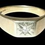 Vintage Hallmarked 9ct Solitaire Image 3