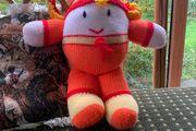 Vintage knitted doll