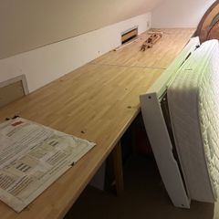Solid wood worktop - kitchen counter