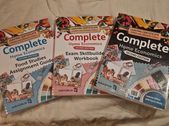 Complete home economics 2nd edition pack by educate.ie. Leaving certificate books RRP 43.21 euro