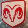 Official (NOS) Dodge Aluminum Car plate Image 4