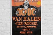 AC/DC Monsters Of Rock Donington Park UK 1984 Wall Flag