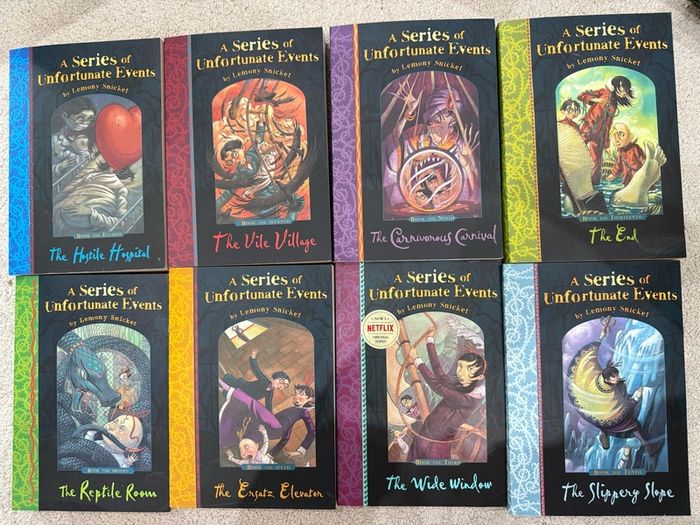 A Series of Unfortunate Events by Lemony Snicket