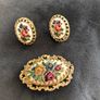 brooch and earrings set Image 3