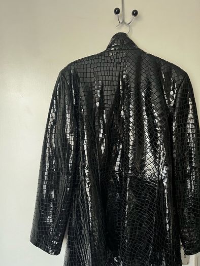 Real crocodile leather jacket