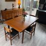 Mid Century Extendable Dining Table Image 5