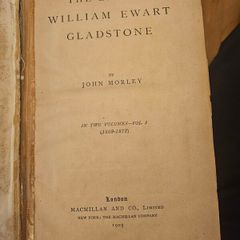 The Life Of Gladstone By John Morley. 1905 First Edition Hardback In Fair Condition.  See Photos For Same