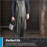 Waterproof Bib Brace Navy Blue Trousers Breathable Windproof S-XXL 521 Image 3