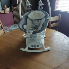 Joie Emeri 2-in-1 Baby Swing and Rocker Fern