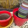 plastic flower pots Image 2