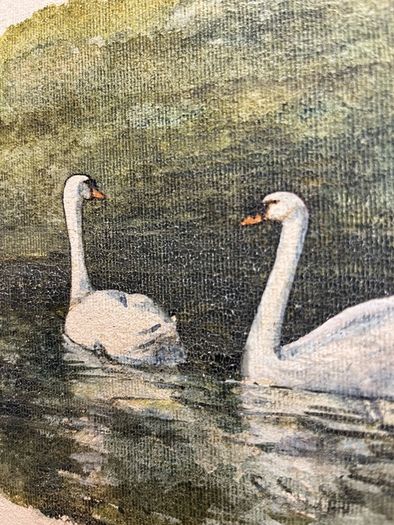vintage Painted picture