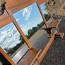 Vintage over mantle mirror Image 3