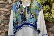 Vintage 80s 90s Etirel les style sportif track top Size 44 / large  A unique piece  Full zip top 2 zip pockets  Draw strings in the waist and neck Fully lined  Perfect for festivals