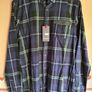 Mens Mish Mash long sleeve shirt navy Size XL extra large  check tartan BRAND NEW BNWT Image 2