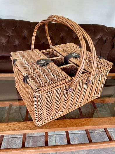 Forest Walk Wicker Picnic Basket