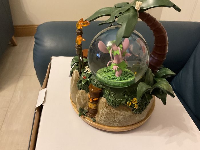 Disney Musical Stitch & Angel Snow Globe