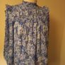 & Other Stories Smocked Blouse 36 uk 8 10 Image 5