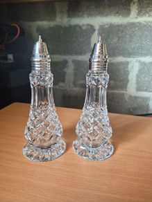 Galway Crystal Salt and Pepper