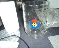 Scotland 1978 world cup glass
