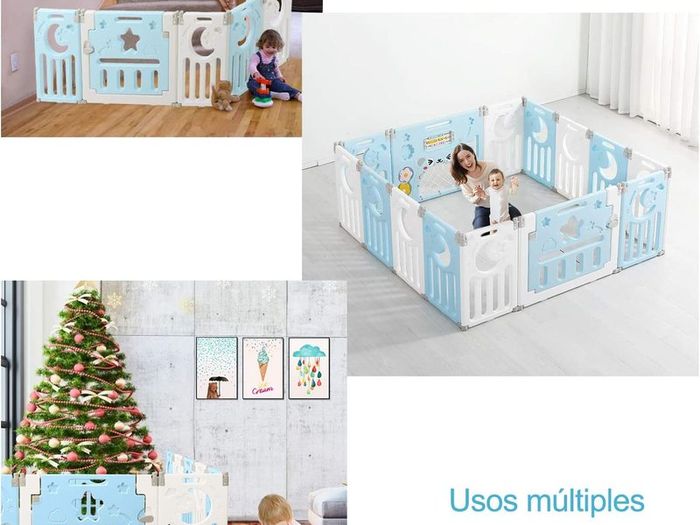 Baby Playpen, Baby Playpen, Children's Activity Center, Home Indoor Outdoor Safety Playground