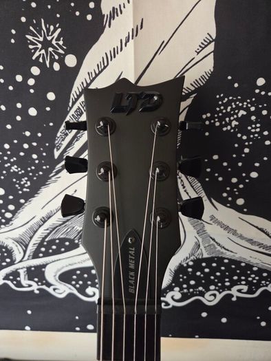 Esp Ltd Black Metal Eclipse