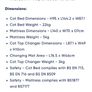 Cot & Mattress Image 9