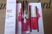Clarins lip comfort oil number 02 raspberry 1.4ml - travel size