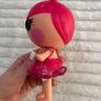 Lalaloopsy Littles Doll Twisty Tumblelina approx. 18 cm. Damaged Used Please see photos Image 7