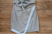Runaway The Label Cotton Striped Dress