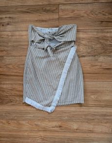 Runaway The Label Cotton Striped Dress