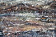 Croagh Patrick Storm, Textured Landscape of County Mayo