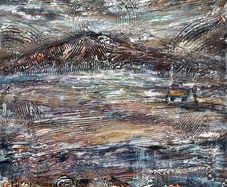 Croagh Patrick Storm, Textured Landscape of County Mayo