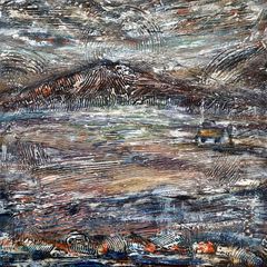 Croagh Patrick Storm, Textured Landscape of County Mayo
