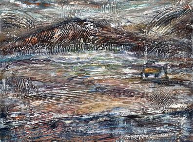 Croagh Patrick Storm, Textured Landscape of County Mayo