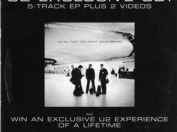 Promo -  U2 Dvd/cd