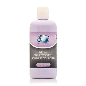 GLASS POLISH 14025 Metal and Stainless Steel Polishing Compound, Polishing Solution for All Types of Metals | 500 ml