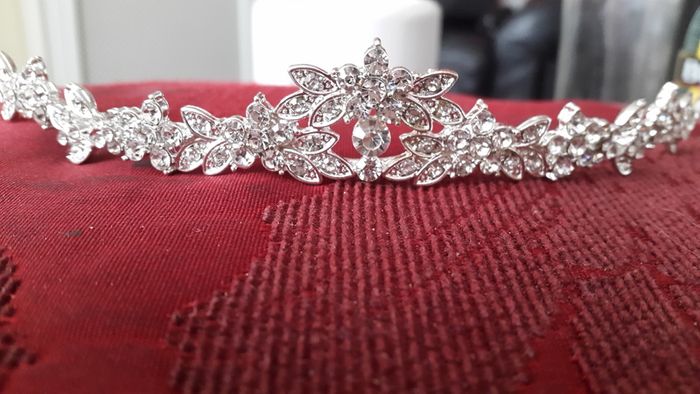 Bride's Designer Crystal Head piece Necklace and Earrings