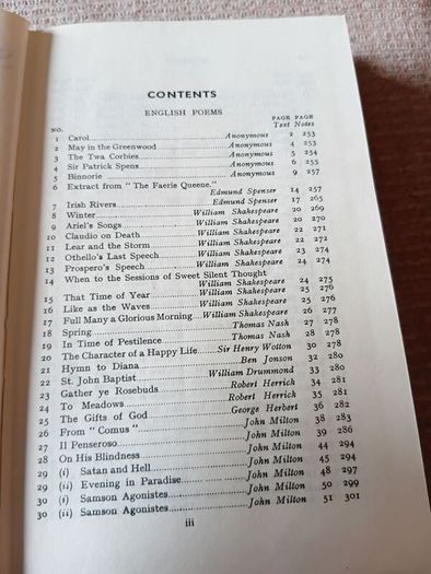 1946 Senior Poetry An Anthology of Matriculation. Patrick Kennedy. Vintage.