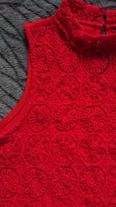 Red Top  Size 8
