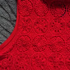 Red Top  Size 8