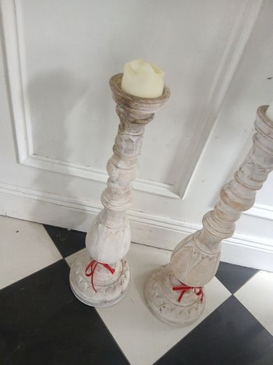 tall candle holder
