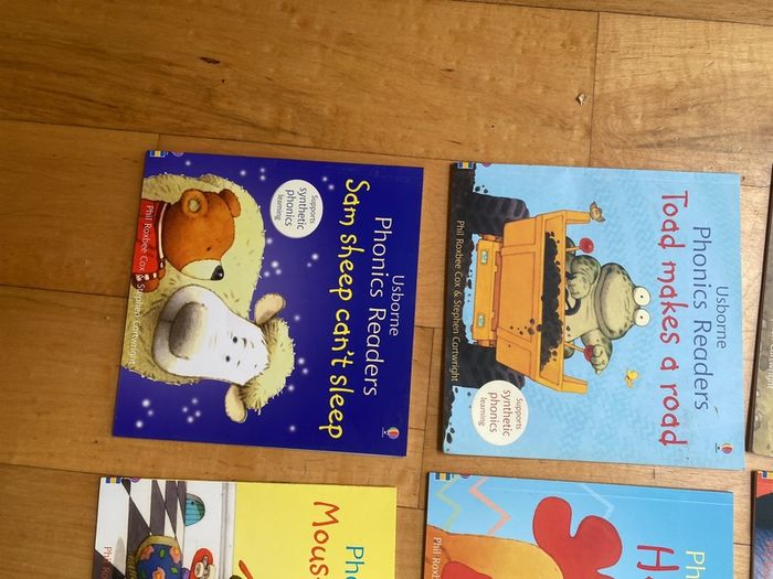 First Phonics Readers Usborne and Ladybird 17 book bundle